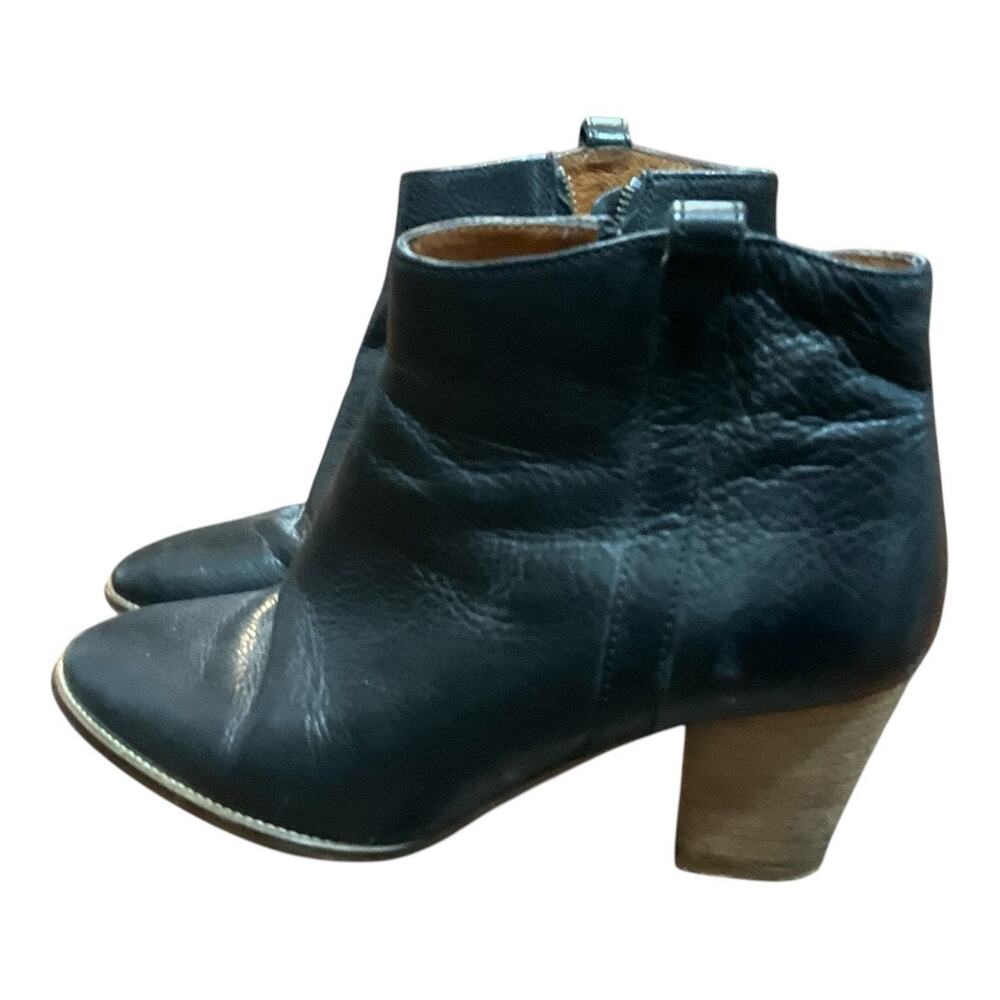 Madewell Billie Boots Women 7.5 Black Leather